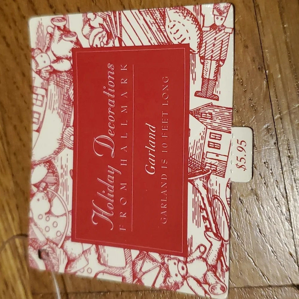 New Hallmark Holiday Garland